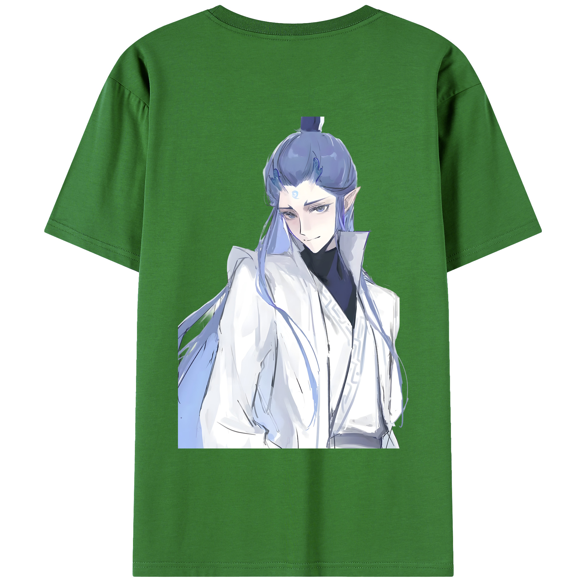 （画像用） Ne Zha 2 ナタ 魔童の大暴れ レディース半袖Tシャツ(バックプリント)